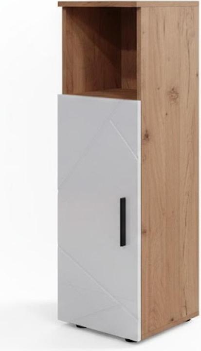 Goldkraft Eiche, Weiss, Weiss Hochglanz