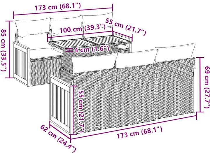 Produktbild vidaXL Valery