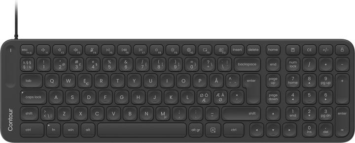 Contour Balance Mid-Size Keyboard Wired Pan Nordic Layout (FR, Cable)