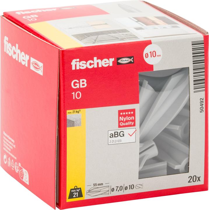 Produktbild Fischer Gasbetondübel GB 10