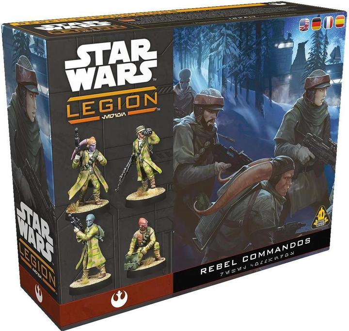 Actual product image Atomic Mass Games Star Wars Legion - Rebel Commandos (French)
