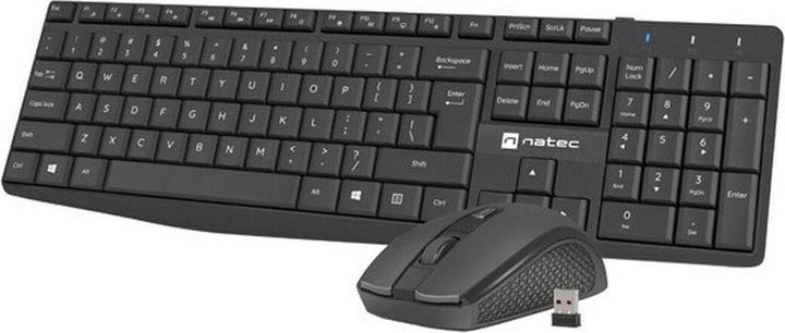 Produktbild Genesis Natec Keyboard, US Layout, Wireless + Mouse, Squid, 2in1 Bundle (Eng. Int., Kabelgebunden)