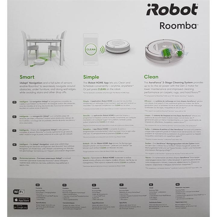 Immagine prodotto iRobot Roomba 896