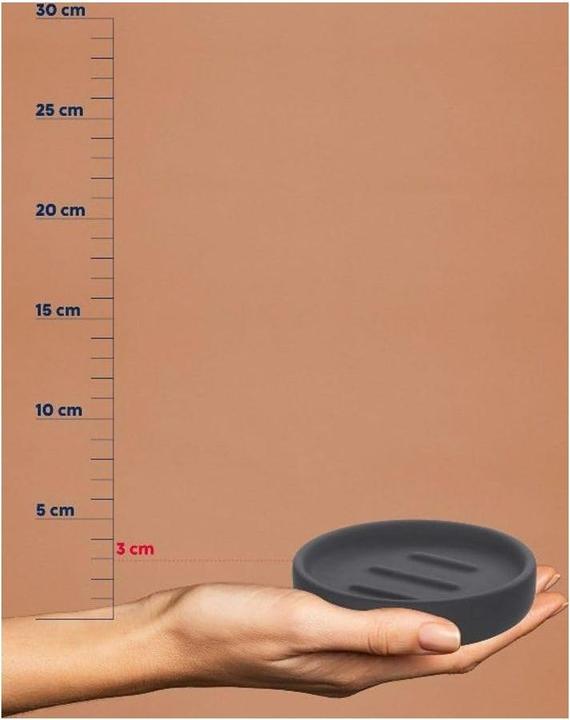 Produktbild Kela Seifenschale Sana Schwarz, Detailfarbe: Schwarz