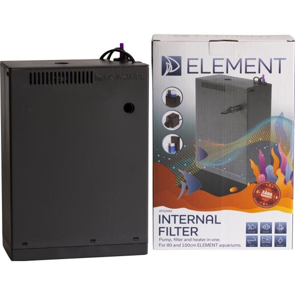 AkvaStabil Komplet filter til 80 og 100cm ELEMENT (100 l), Aquarium Filter