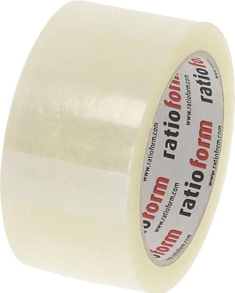 Dispenser Per Nastro Da Imballaggio Professionale + 2 Rotoli Nastro Trasparente 48mm X 100m