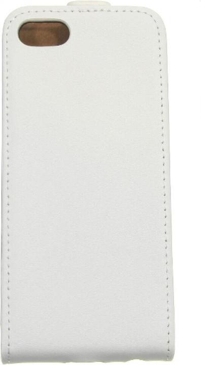Image du produit OEM Étui à clapet en cuir fin pour iPhone 5c - Blanc (Apple iPhone 5c)