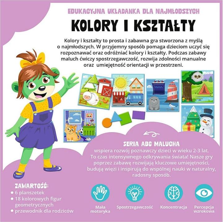 Trefl Farben und Formen ABC für Kleinkinder