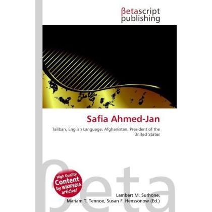 Safia Ahmed-Jan, Fachbücher