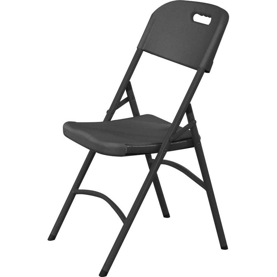 Hendi, Gartenstühle, Catering Stuhl zusammenklappbar schwarz