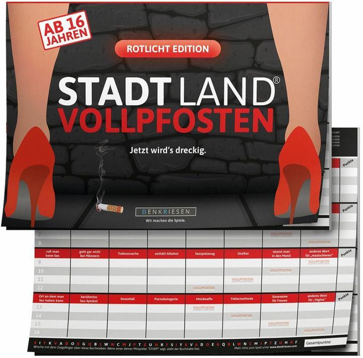 Denkriesen Stadt Land Vollpfosten - Now it's getting dirty (German)