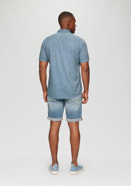 Produktbild S.Oliver Hemd Regular: Kurzarmhemd mit All-over-Print (XS)