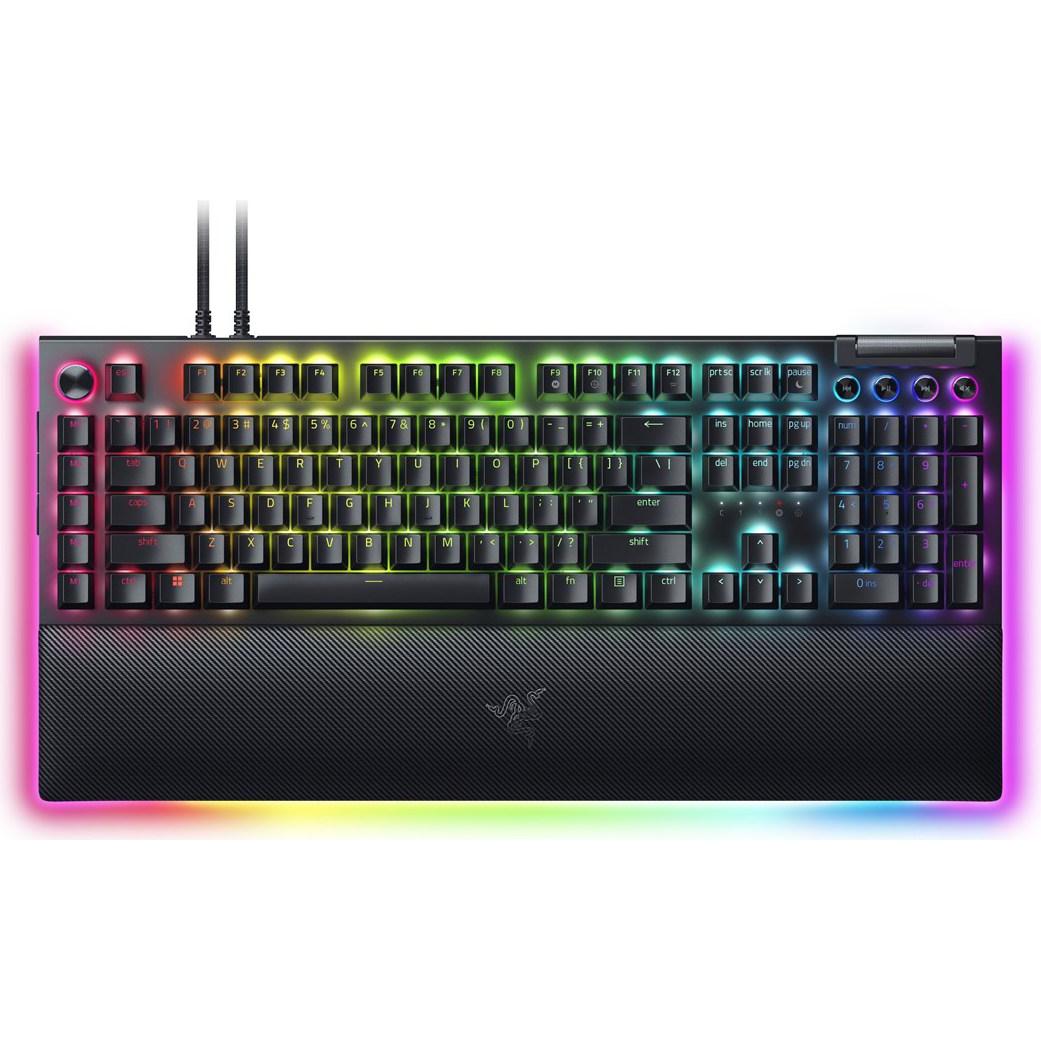Razer BlackWidow V4 Pro (DE, Kabelgebunden), Tastatur, Schwarz