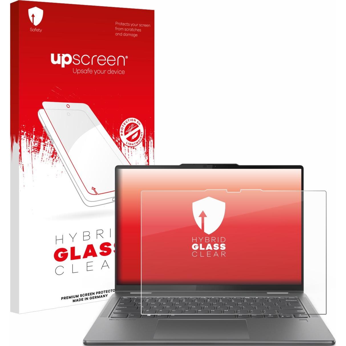 upscreen Scratch Shield Panzerglasfolie (14"), Notebook Schutzfolie