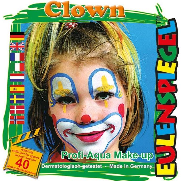 Eulenspiegel Schminkset Clown