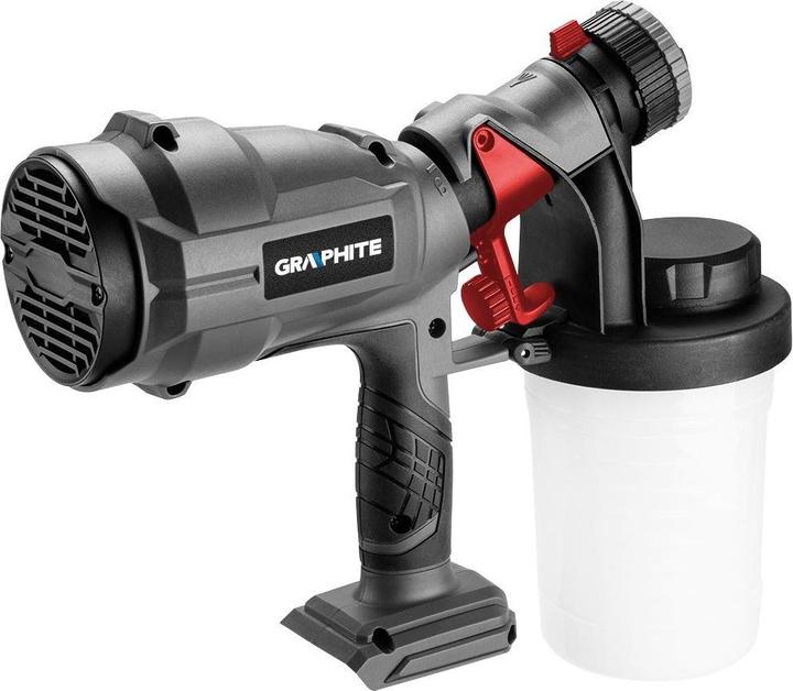 Immagine prodotto Graphite pistola a spruzzo (pistola HVLP Energy + 18V, ioni di litio, senza batteria)