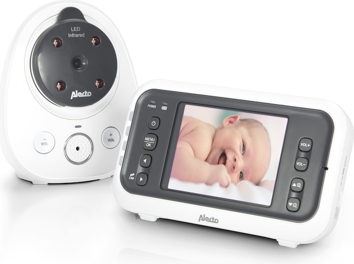 Alecto Babyphone (Babyphone mit Kamera, 300 m)