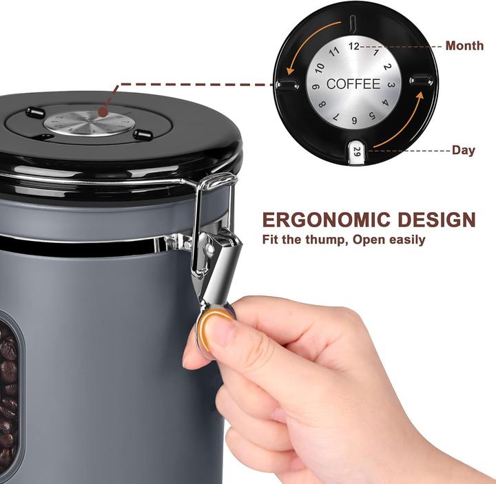 Actual product image Rocky&Chao Kaffeedose (1.80 l)