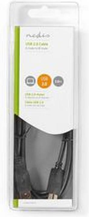 Produktbild Nedis USB A – USB B (2 m, USB 2.0)
