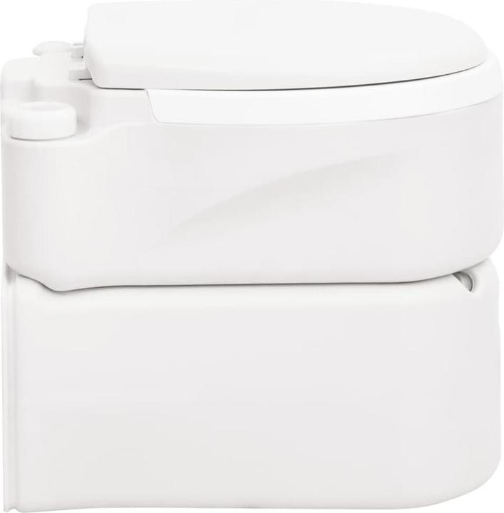 Immagine prodotto VidaXL Toilette da campeggio da incasso Bianca 24+17 L HDPE e PP