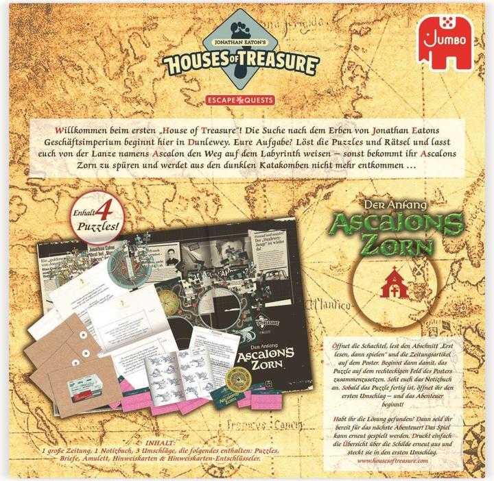 Actual product image Jumbo Escape Mission Season 1 Episode 1 (English, 1 - 4 Players)