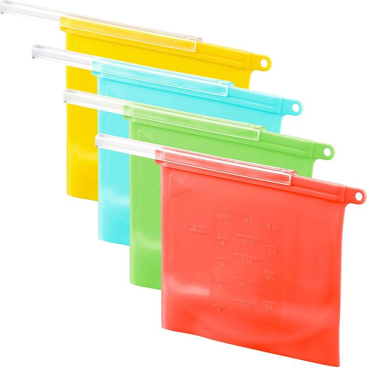 Immagine prodotto Rosenstein & Söhne Set di 8 sacchetti in silicone per alimenti (8 x)