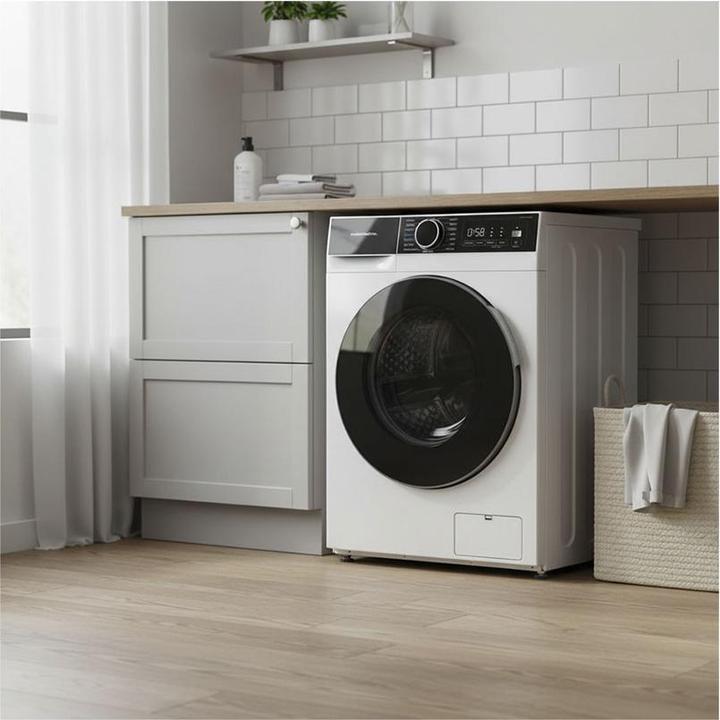 Produktbild Kibernetik WS404 Waschmaschine 9kg A-10% Klasse Weiss (9 kg, Links)
