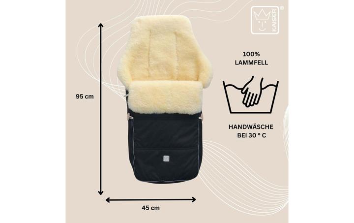 Produktbild Kaiser DOUBLAS 2.0 Lammfell Fusssack