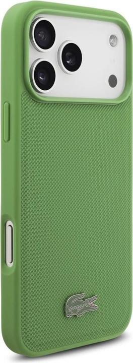 Immagine prodotto Lacoste - Hardcase Petit Pique Lacquer Logo MagSafe (LCHMP17XPLAN) - iPhone 17 Pro Max - Estragon (Apple iPhone 17 Pro Max)