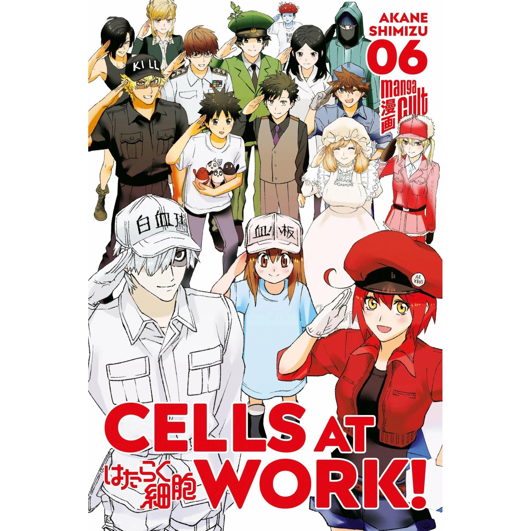 Cells at Work! 6, Belletristik von Akane Shimizu, Burkhard Höfler
