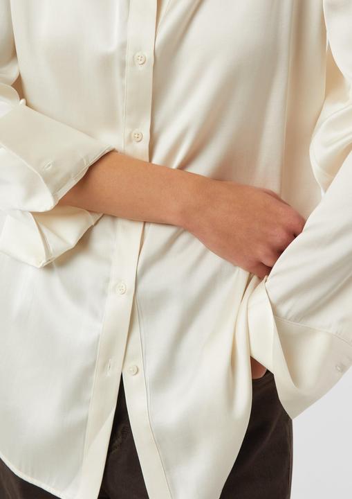 Immagine prodotto Comma Bluse Hemdbluse aus Satin (36)