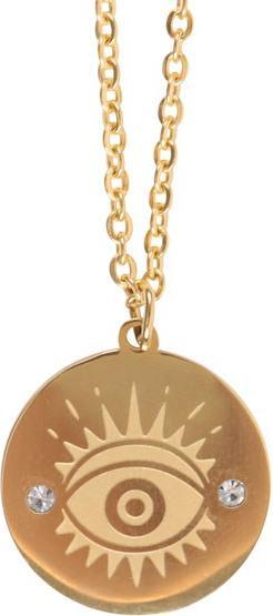 Immagine prodotto Something Different Collana color oro con l'occhio onniveggente (100% materiale sintetico)