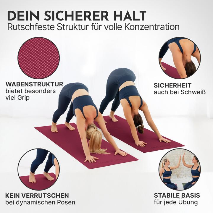 Produktbild Neolymp Yogamatte Taupe (5 mm)