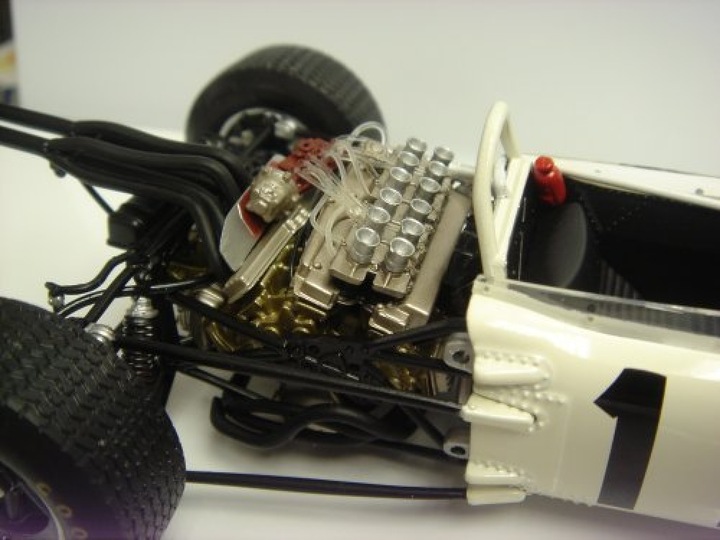 Actual product image Ebbro Honda RA272 F1 65 11 Mexico GP