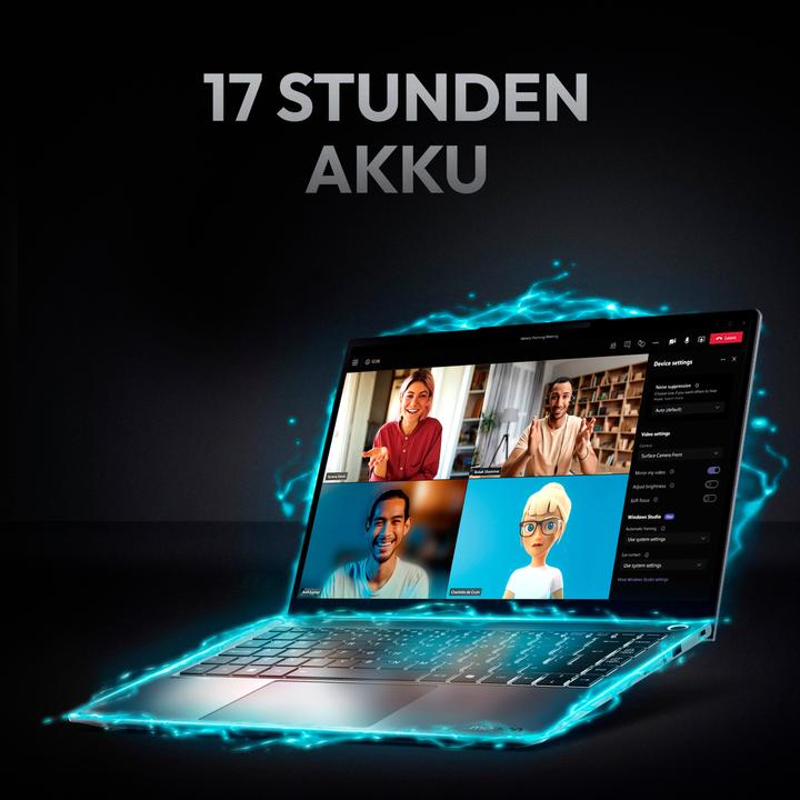 Actual product image Medion SPRCHRGD14 S1 ELITE 62637 - 14" 2.8K, Snapdragon X Elite X1E-78-100, 16GB RAM, 512GB SSD, Win (14", 512 GB, 16.38 GB, DE, Snapdragon X Elite X1E-78-100)