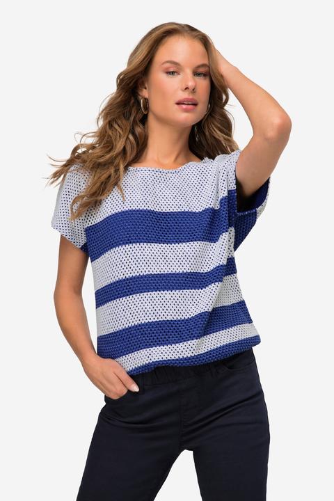 Produktbild Laurasøn Sweatshirt, oversized, doppellagig, Streifen (M)