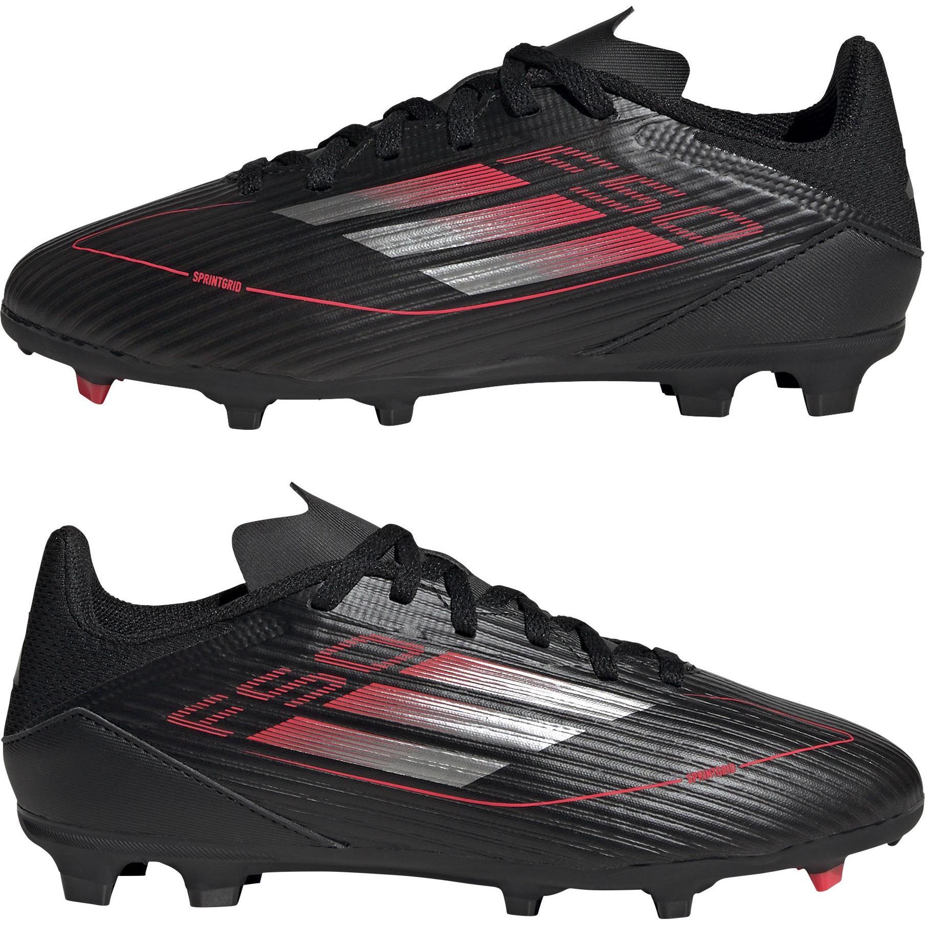 adidas, Herren, Fussballschuhe, F50 League FG/MG (34), Schwarz