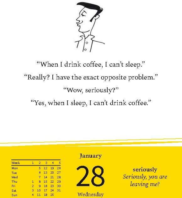 Actual product image Langenscheidt Kalender A Joke a Day 2026 (12.5 x 16 cm)