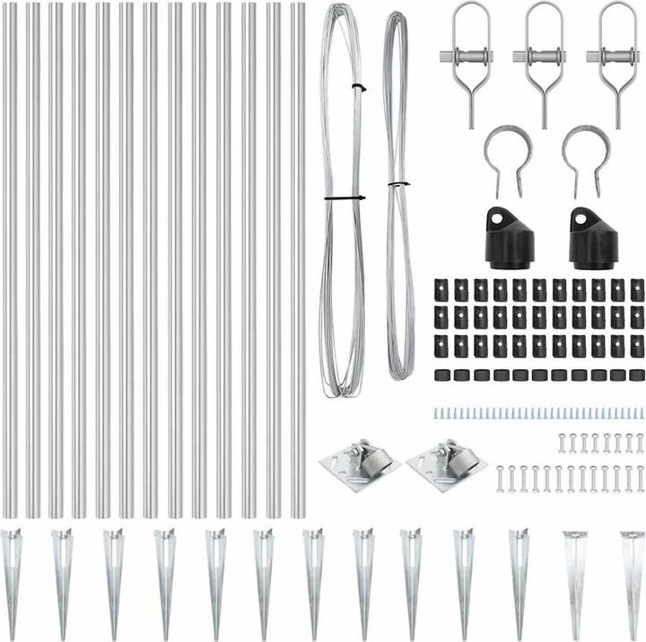 Produktbild vidaXL Zaunpfosten