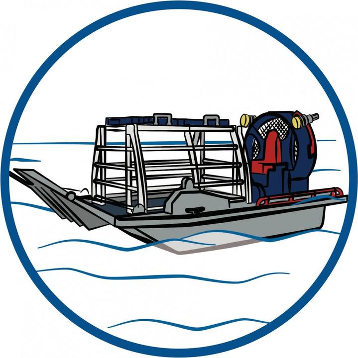 Produktbild Playmobil Propellerboot mit Dinokäfig (9433)
