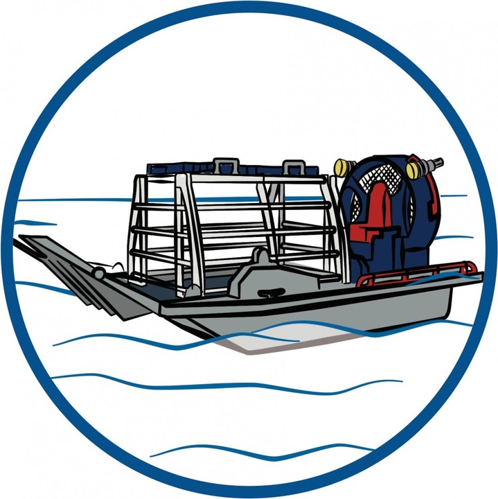 Produktbild Playmobil Propellerboot mit Dinokäfig (9433)