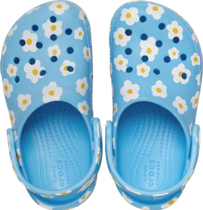 Actual product image Crocs T's Classic Daisy Clog (24)
