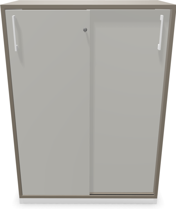 Actual product image Narbutas Choice sliding door cabinet (80 x 40 x 111.5 cm)