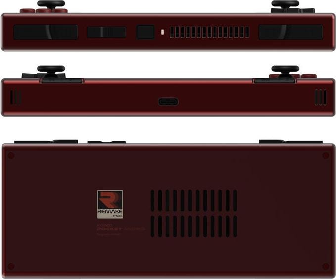 Actual product image Ayaneo Pocket Micro Handheld Konsole – 6 GB LPDDR4X, 128 GB SSD, schwarz