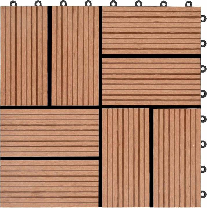 Produktbild vidaXL Terrassenfliese (22x, 30 x 30 cm)