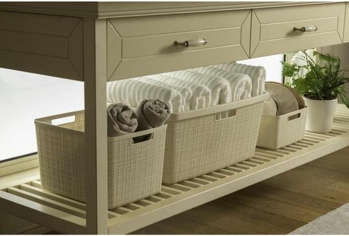 Productafbeelding Curver Jute wasmand 46L gebroken wit (45 l)