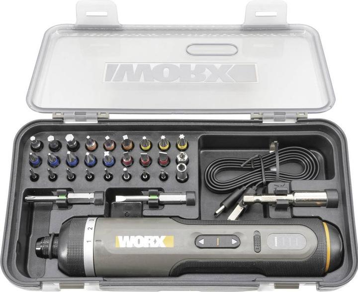 Worx WX242 Akku-Schrauber 4 V 2.0 Ah Li-Ion inkl. Koffer