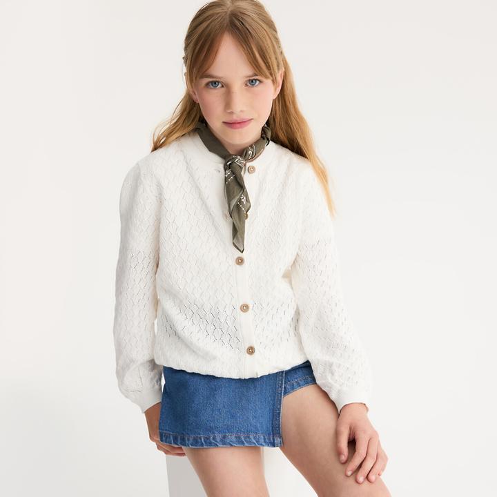 Actual product image La Redoute Collections Cardigan mit rundem Ausschnitt (140)