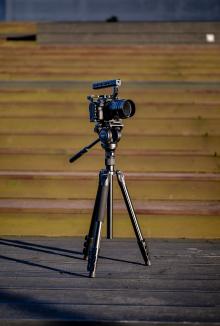 Actual product image Fotopro S5i Pro Video Tripod (Metal)