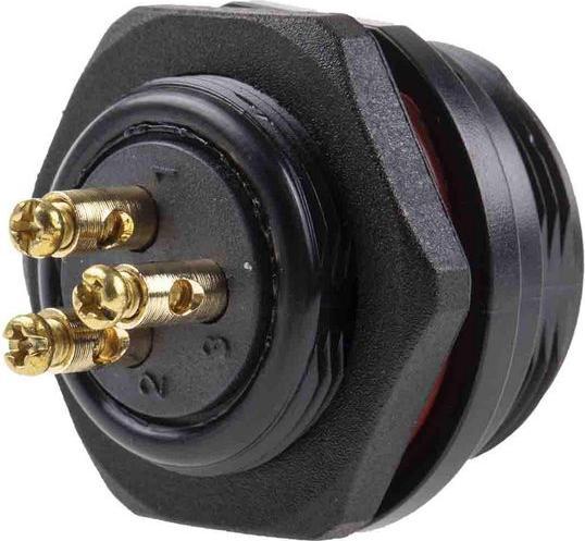 Produktbild RS PRO 3 WAY FRONT MOUNT SOCKET 30A IP68